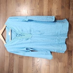 Womans Blue top size 14